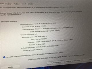 G24788-2 Pc Portatil Hp Zbook Studio G5
