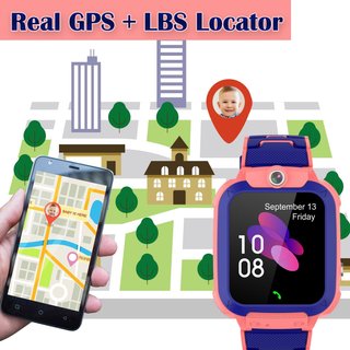 Smartwatch niños GPS llamada emergencia podómetro