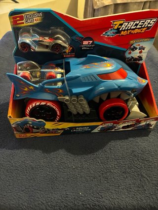Coche de Juguete Tiburón Lanzador