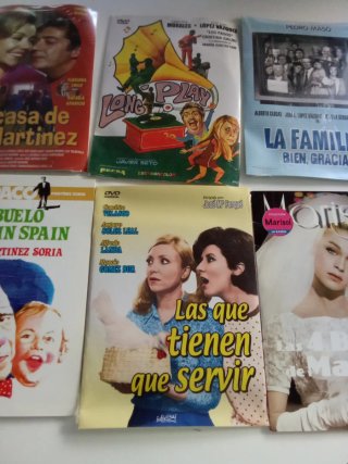 Lote 6 Películas DVD Españolas