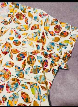 Blusa Boteli Estampada Multicolor