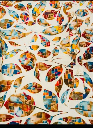 Blusa Boteli Estampada Multicolor