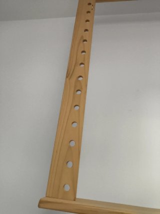 BURRO de madera de pino 1,80 al x 1 anc x 38 profu