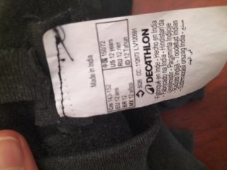 Camiseta térmica cuello alto 13-14 años