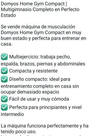 Máquina de Gimnasio Compacta HG COMPACT