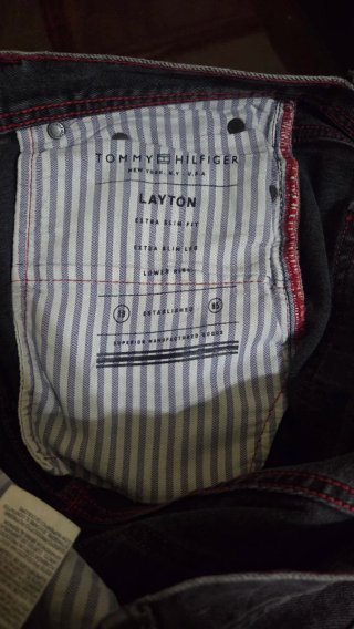 Jeans Tommy Hilfiger Neri/Grigi Taglia M