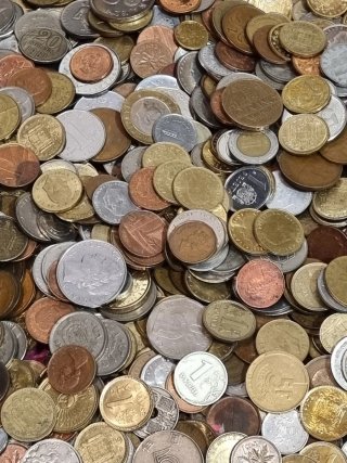 5 Kilos de Monedas Variadas