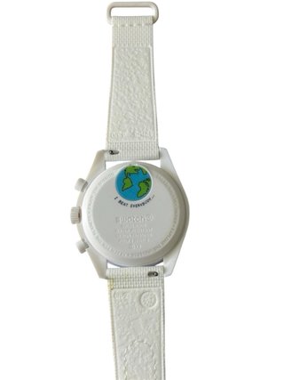 Swatch x Omega Moonswatch Earth to Gold