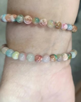 Lote 2 pulseras Mano de Fátima y piedras