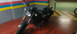 Moto Keeway K-Light 125 Negra/Gris