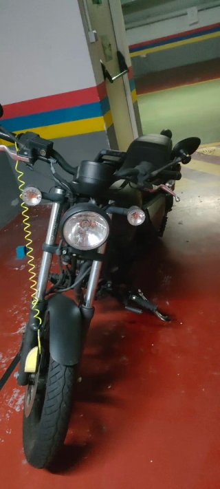 Moto Keeway K-Light 125 Negra/Gris