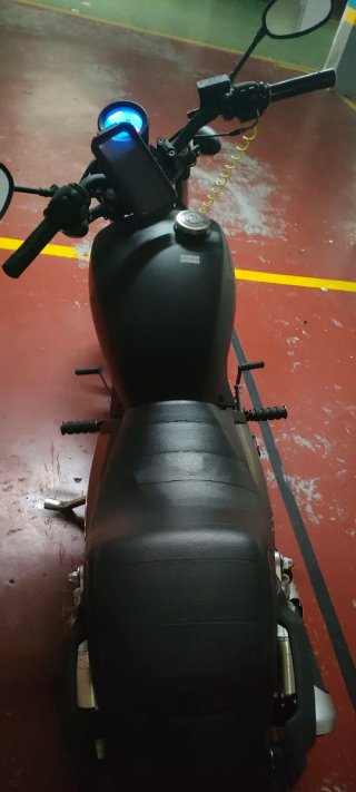 Moto Keeway K-Light 125 Negra/Gris