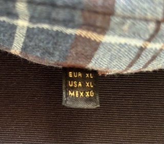 Camisa Massimo Dutti cuadros XL