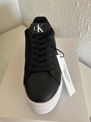 Zapatillas Calvin Klein Talla 35 Negras Plataforma