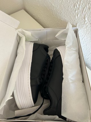 Zapatillas Calvin Klein Talla 35 Negras Plataforma