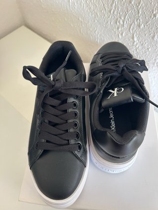 Zapatillas Calvin Klein Talla 35 Negras Plataforma