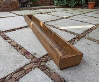 Jardinera / Centro de Mesa de Madera. Artesanal