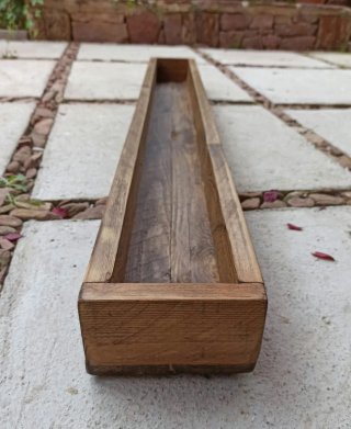 Jardinera / Centro de Mesa de Madera. Artesanal