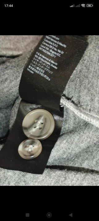 Sobrecamisa H&M Gris T.XS