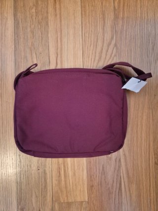 Bolso cruzado granate