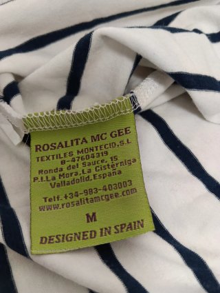 Polo sin mangas rayas estrellas Talla M