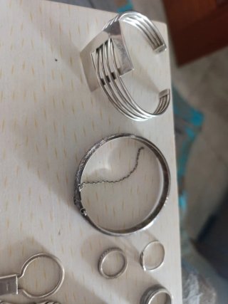 Lote de Joyas de Plata