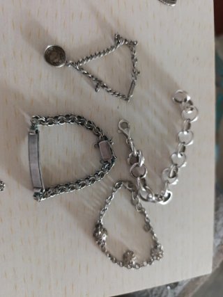 Lote de Joyas de Plata