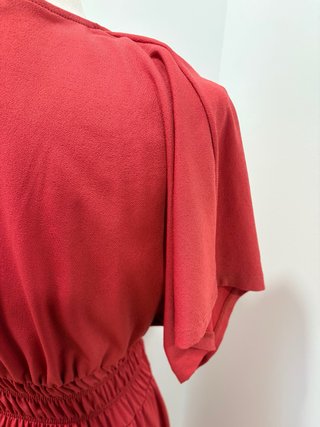 Vestido Zara color coral