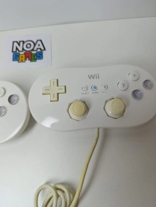 Pack 2 Mandos Clásicos Nintendo Wii