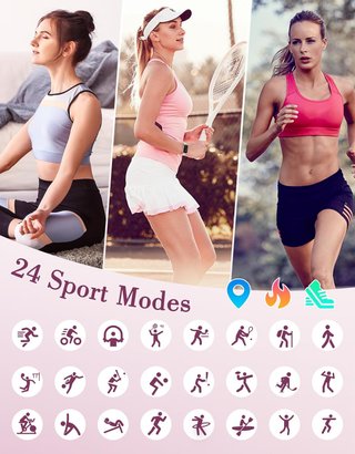 SHANG WING reloj inteligente mujer salud