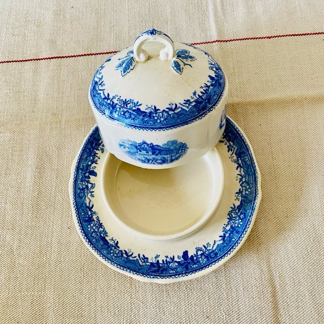 Antica mantequera Villeroy & Boch Blu
