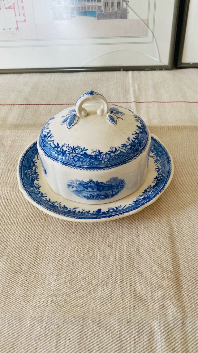 Antica mantequera Villeroy & Boch Blu