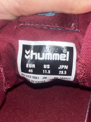 Zapatillas Hummel rojas