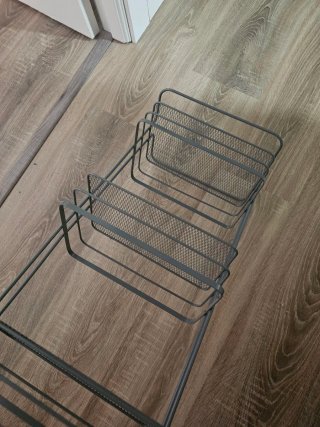 Estantería metálica gris 5 niveles