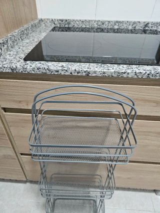 Estantería metálica gris 5 niveles