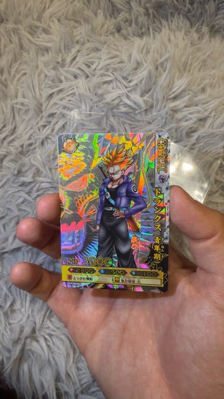 Carta Dragon Ball Z Trunks (CRITICAL) SP-B006
