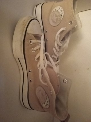 Zapatillas Converse Mujer Beige