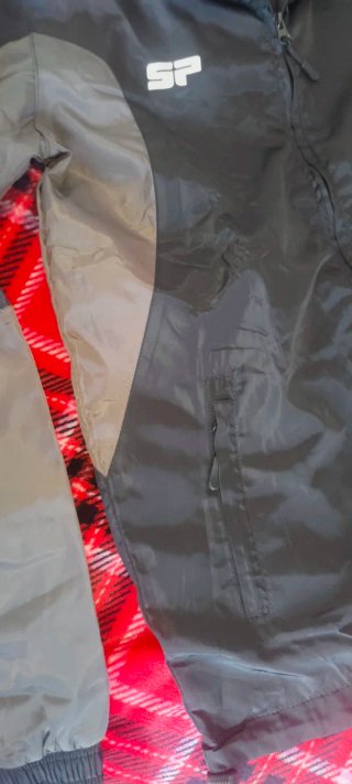 Chubasquero a estrenar marca SP Negro Talla S