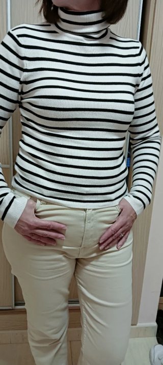 Jersey de rayas Easy Wear talla M