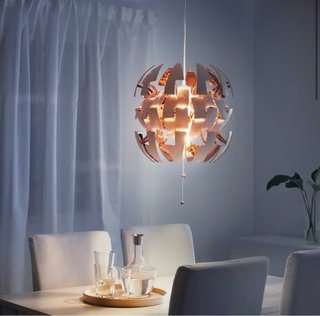 Lámpara Techo IKEA PS 2014 Blanca/Cobre