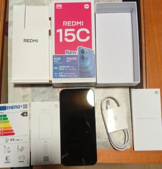 Xiaomi Redmi 15C 256GB Negro