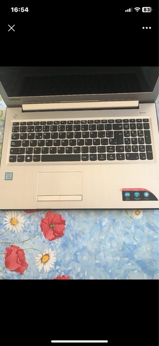 Ordenador portátil Lenovo Plata