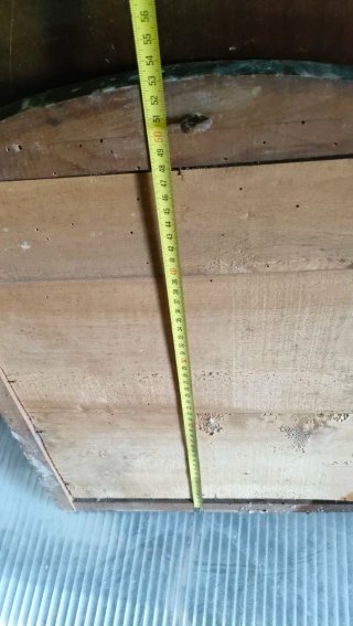 Espejo  muy antiguo madera