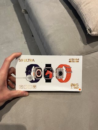 Smartwatch S9 Ultra Beige/Argento
