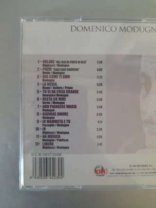 CD Domenico Modugno - Volare