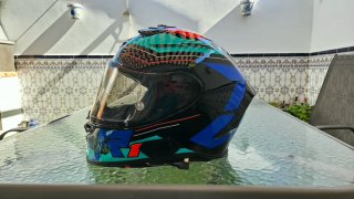 Scorpion EXO R1 EVO Air Blaze Casco Moto