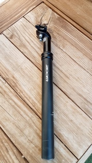Tija sillín Zoom 31.6mm con amortiguador