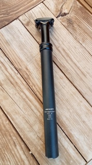 Tija sillín Zoom 31.6mm con amortiguador