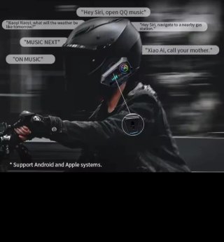 Intercomunicador Bluetooth para Casco Moto.