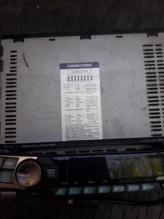 Radio CD Alpine CDE-9801R